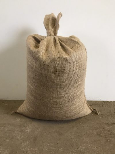 Heupellets , Heucobs , im Jutesack , 20 kg, 8 mm Durchmesser, leicht auflösend