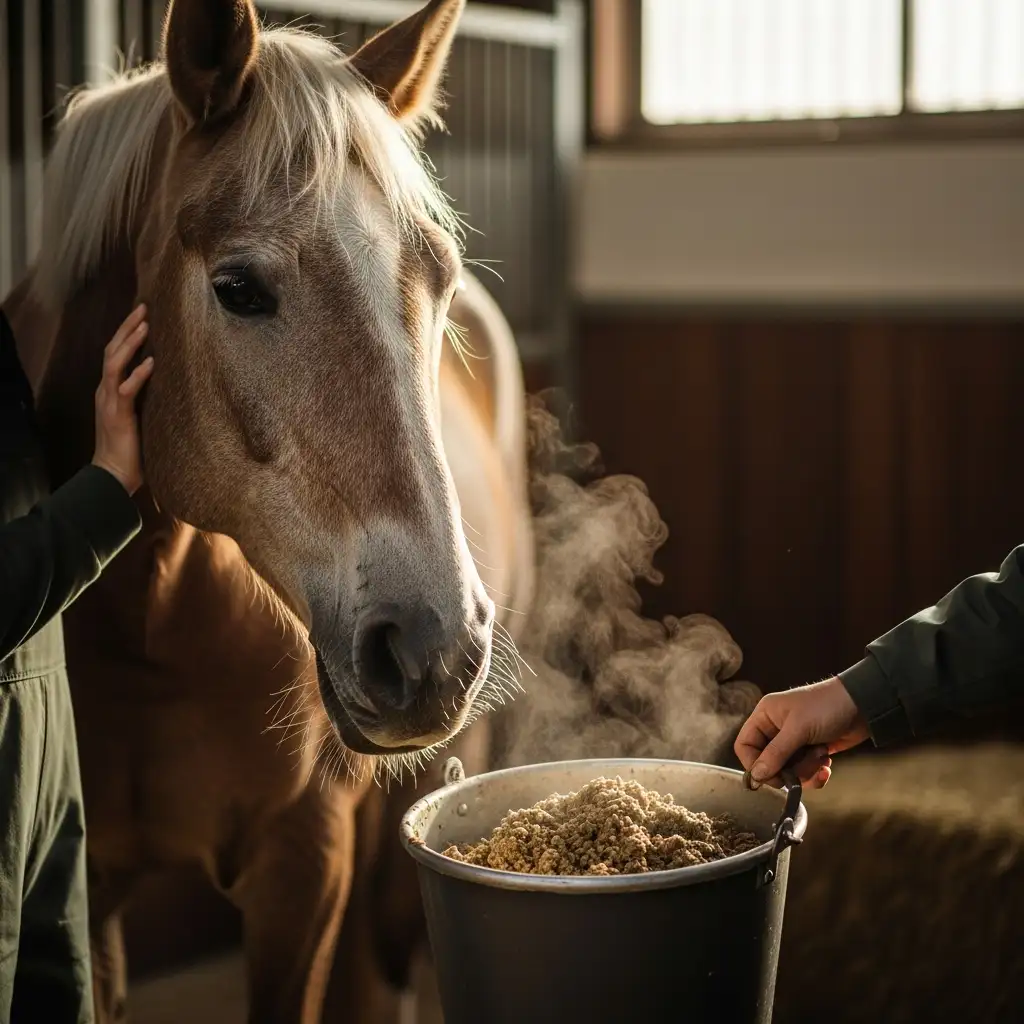 Warum Heupellets für alte Pferde so wichtig sind