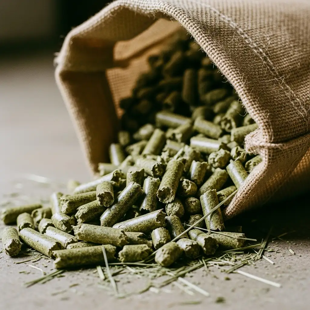 Heupellets 20 Kg Jutesack