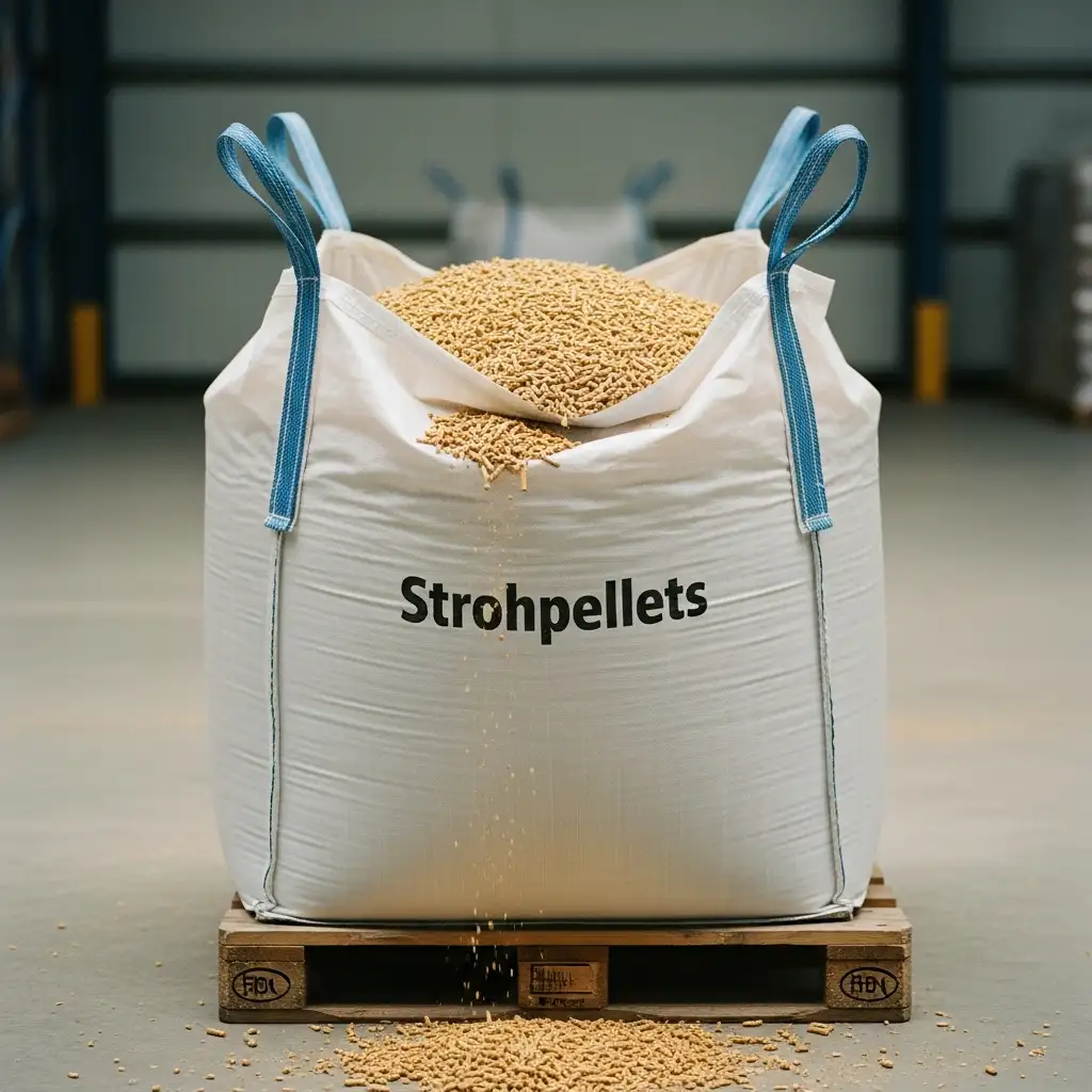 Strohpellets im BigBag