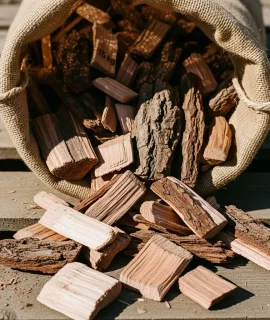 Holzhackschnitzel 15 Kg Sack